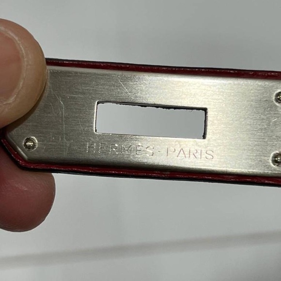 🖤❤️SOLD!!❤️🖤 HERMES BIRKIN 35 HSS BI-COLOR NOIRROUGE TOGO GARANCE BRUSHED PHW - Picture 12 of 16